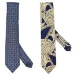 (2) Vintage Gucci Men's Ties