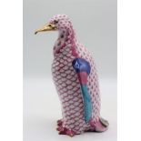 Herend Hungary Porcelain Penguin Figurine