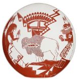 R. Aragon Original Acoma Pottery 1987