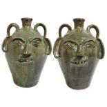 Rare Burlon Craig Double Sided Face jug