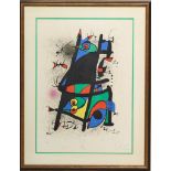 Joan Miro (1893-1983) Spanish, Signed Lithograph