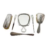 (6) Piece Sterling Silver Vanity Set