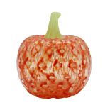 Blown Glass Pumpkin