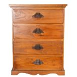 Antique Diminutive Four Drawer Chest