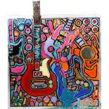 Musical Folk Art Wall Piece