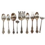 (9) Pieces of Mixed Sterling Silver Ware