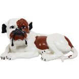 Vintage Italian Terracotta Bulldog