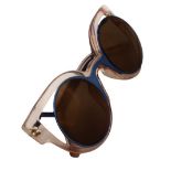 Fendi Cat-eye Blue Framed Sunglasses