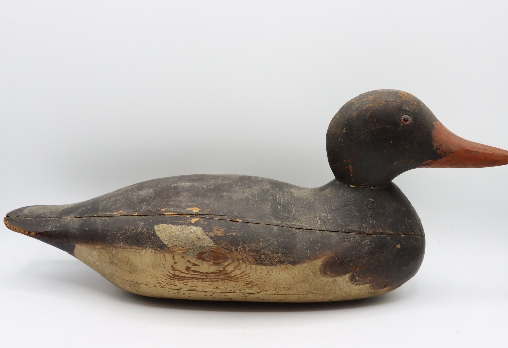 Antique Wooden Handpainted Decoy Mallard Duck - Image 7 of 9