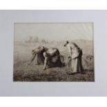 Jean-Francois Millet (1814- 1875) French, Etching