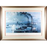 John Stobart (b. 1929) American, Lithograph