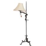 Hand Wrought Iron Floor Lamp