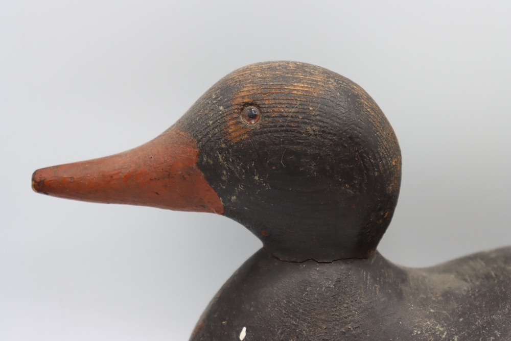 Antique Wooden Handpainted Decoy Mallard Duck - Image 2 of 9