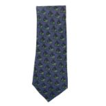 Hermes Silk Ship Tie