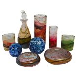 (9) Gozo Blown Glass