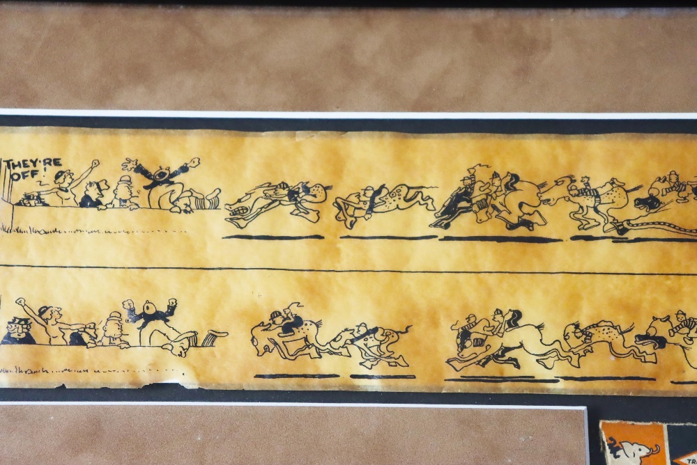 Vintage Galloping Dominoe Film Strip Circa 1930's - Image 5 of 14