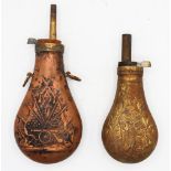 Antique Gun Powder Flasks