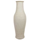 Modern White Speckled Textured Vase