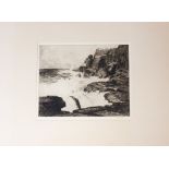 C. Jae Young, Signed Etching, 1930