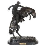 After Frederic Remington (1861-1909), Bronze