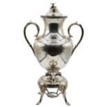 19th C English Silver Plated Tea/Coffee Urn