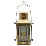 Vintage Neptune Nautical Brass Lantern