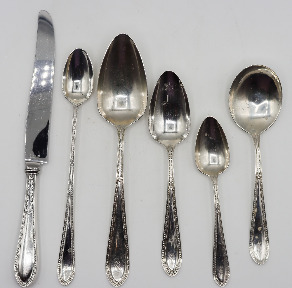 Gorham Sterling Silverware Set, Approx 64 OZT - Image 4 of 10