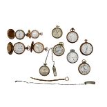 Group of (11) Pocket Watches