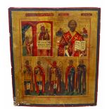 Mid 19th Century Russian Icon