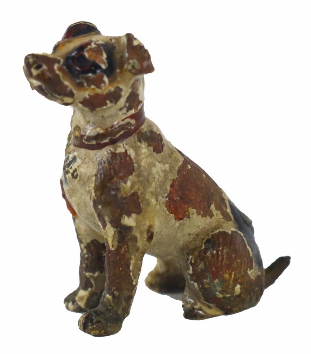 Collection (8) Small Viennese Bronze Dog Figurines - Image 14 of 17