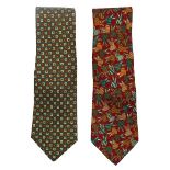 Pair of Italian Fendi Ties