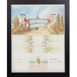 French Architectural Print