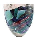 Painted Ceramic Pottery Vase