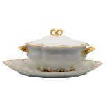 Haviland France Porcelain Tureen & Underplate