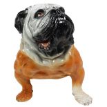 Vintage Italian Terracotta Bulldog