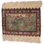 Pictorial Hunting Rug from Iran