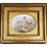 Continental Porcelain Plaque, 19th C