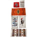 (6) Chimayo Rugs and Blankets