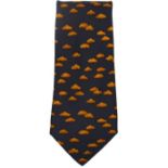 Hermes Silk Cloud Tie