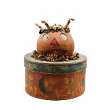 Early Vintage Halloween Lidded Candy Box