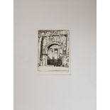 Louis Conrad Rosenberg (1890-1983) Amer, Drypoint