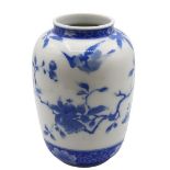 Blue and White Porcelain Vase