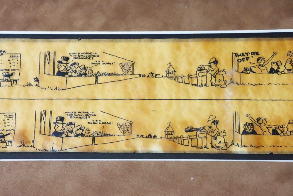 Vintage Galloping Dominoe Film Strip Circa 1930's - Image 4 of 14