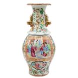 Chinese Rose Medallion Vase