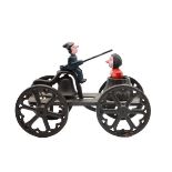 Vintage Witch Dunking Cart Cast Iron Toy