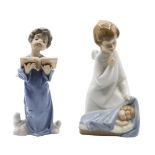 (2) Lladro Angel Figurines