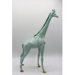 Herend Hungary Porcelain Giraffe Figurine