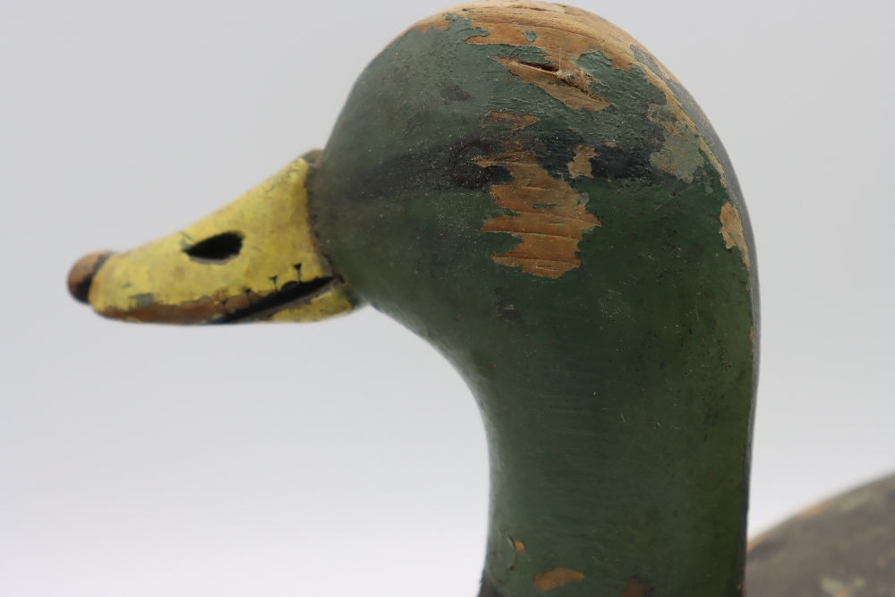 H.D. Wooden Decoy Mallard Duck - Image 5 of 9