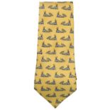 Hermes Silk Whale Tie