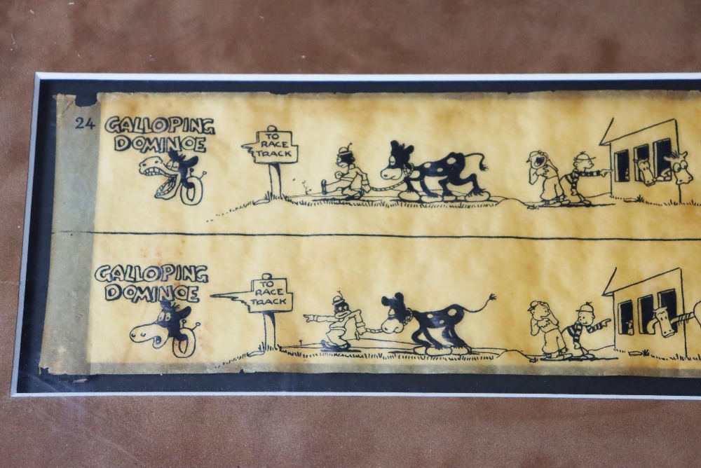 Vintage Galloping Dominoe Film Strip Circa 1930's - Image 2 of 14